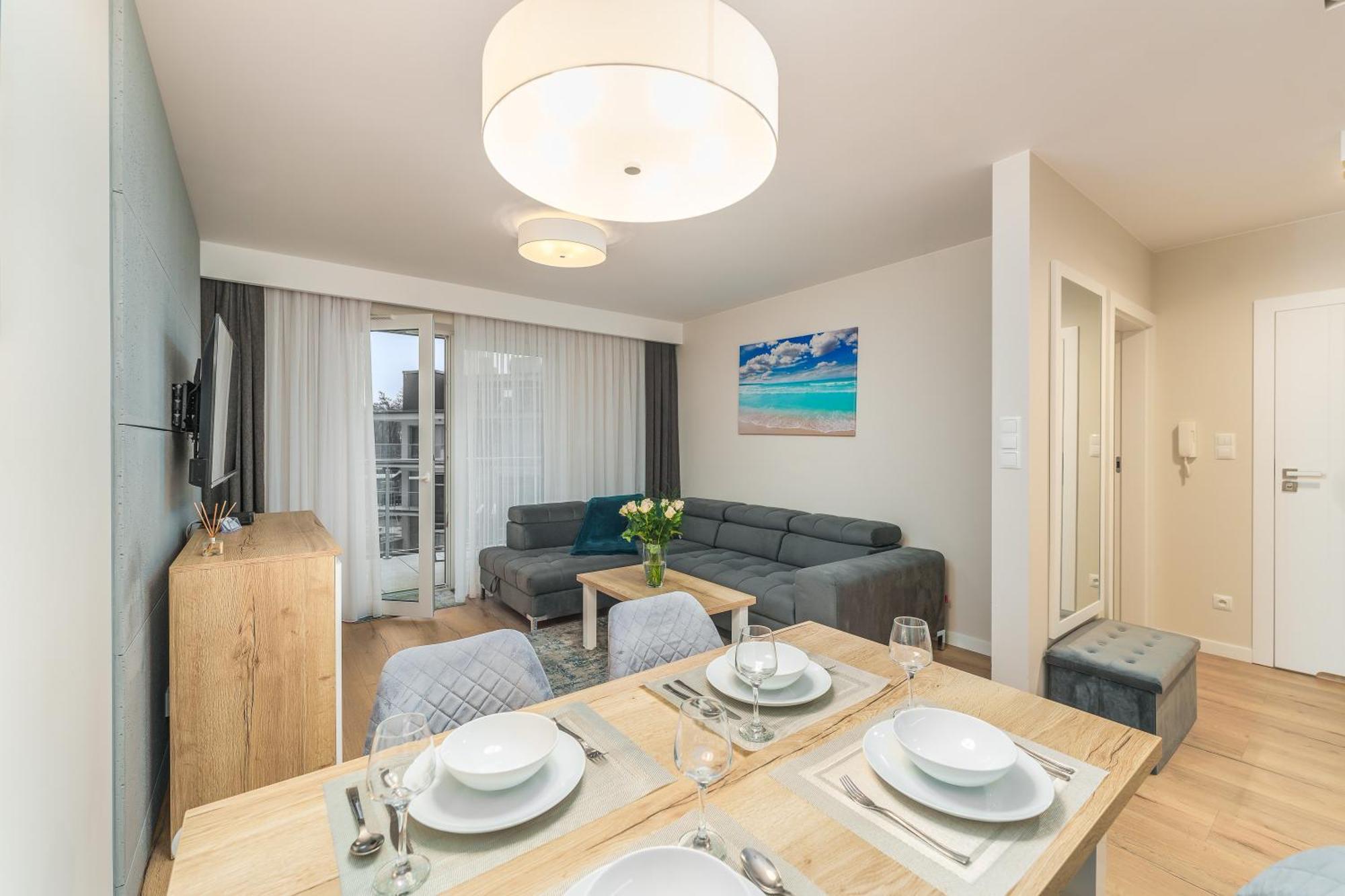 Apartament Szafir W Budynku Basenowym Morska Klifowa ريفال المظهر الخارجي الصورة